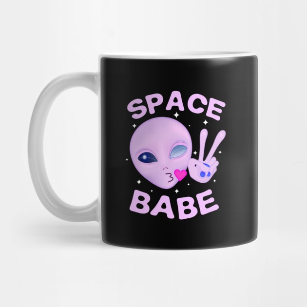 Space Babe - Pink by lulubee